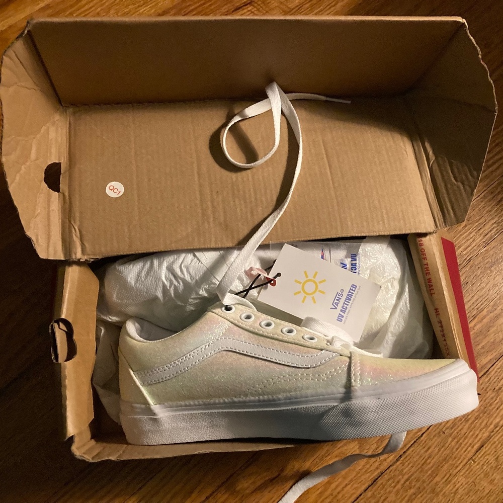 vintage women’s Vans shoes size 6 ✨ pink and yellow Old Skool